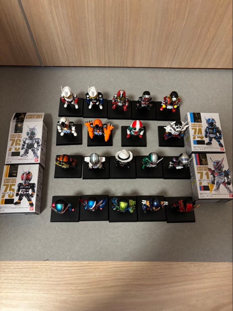 仮面ライダー フィギュアセット コンバージ