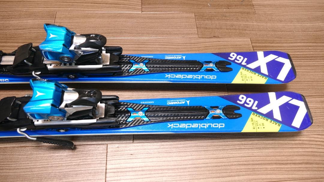 ★ATOMIC BLUESTER LX★166cm★スキー＆ビン★中級者の方～