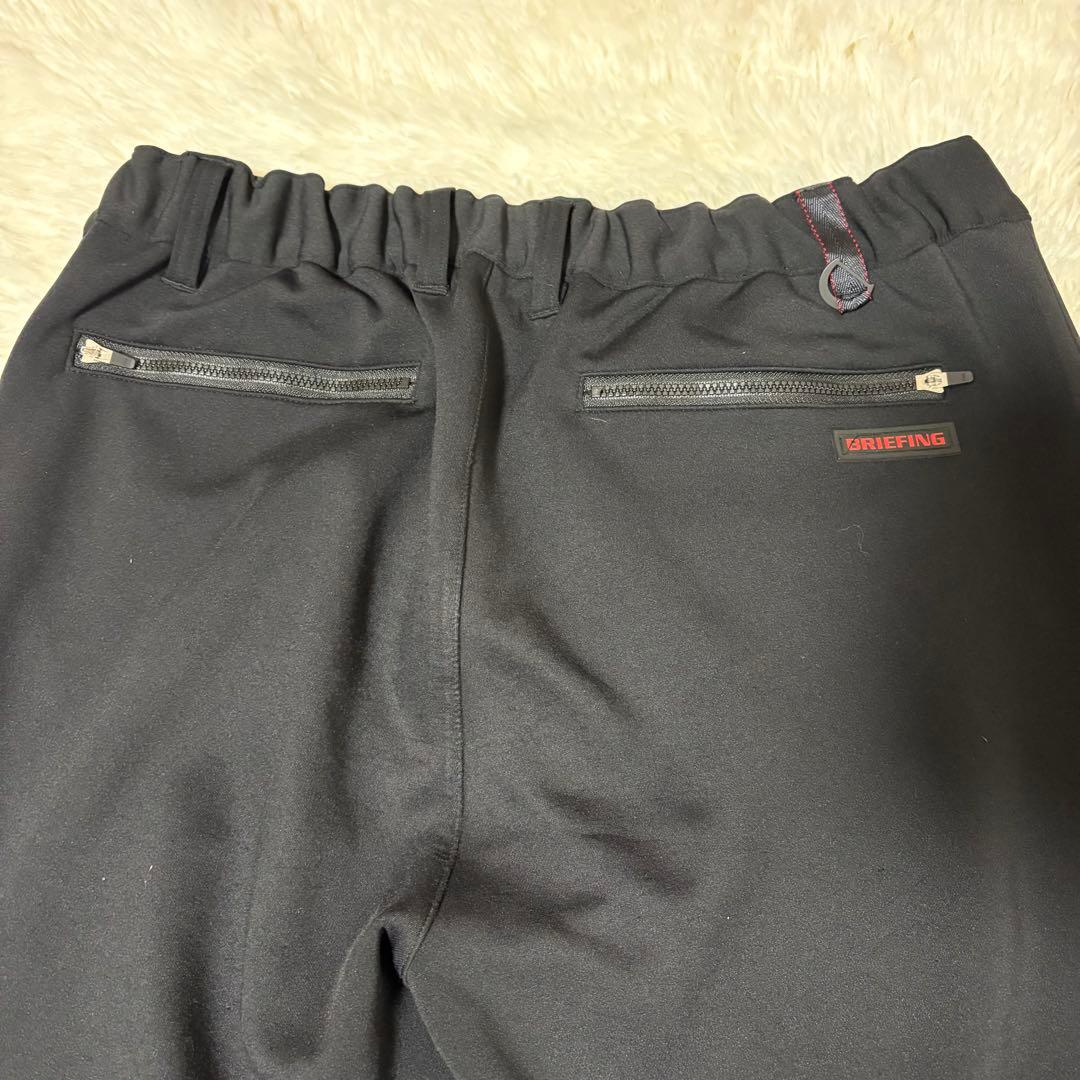 【BRIEFING】ジョガーセットアップ M カーキ ブラック ジャージ 美品