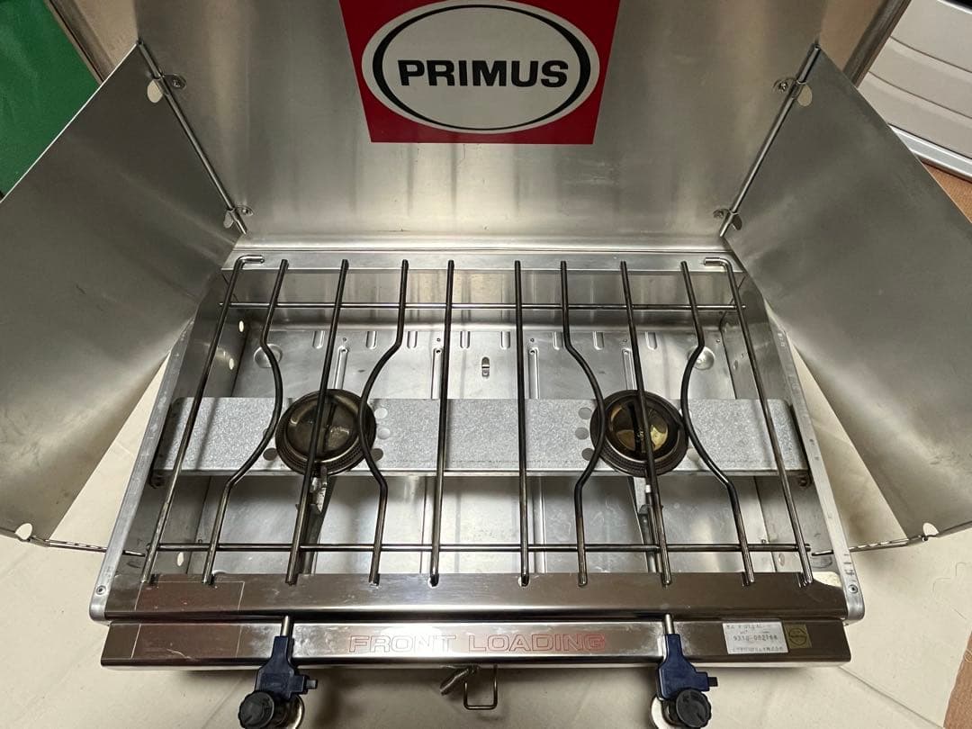 イワタニ PRIMUS ツーバーナーコンロ P-2FLA-AL