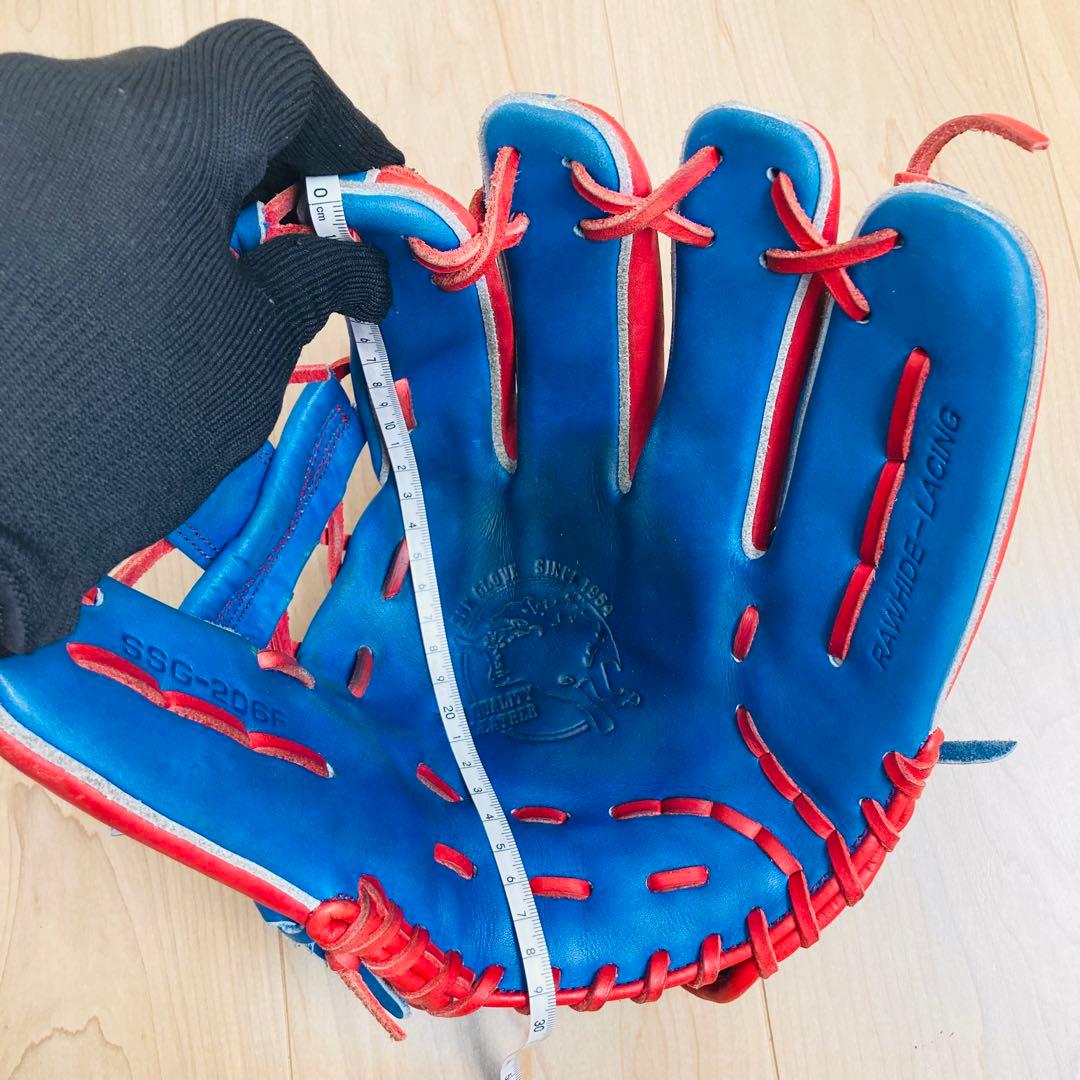 【匿名配送】★良品★SSK Super Soft 一般軟式 右投げ