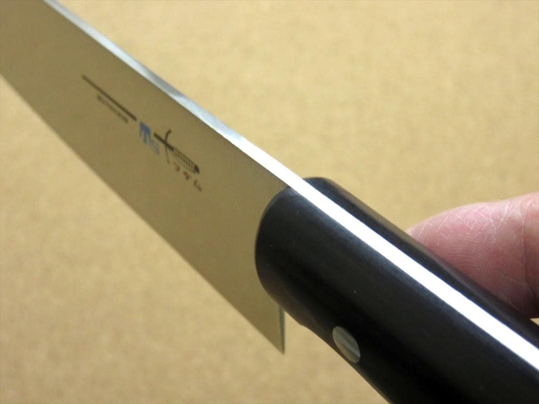 関の刃物 三徳包丁 170mm 丸柄 クロムモリブデン 肉切 魚処理 万能包丁