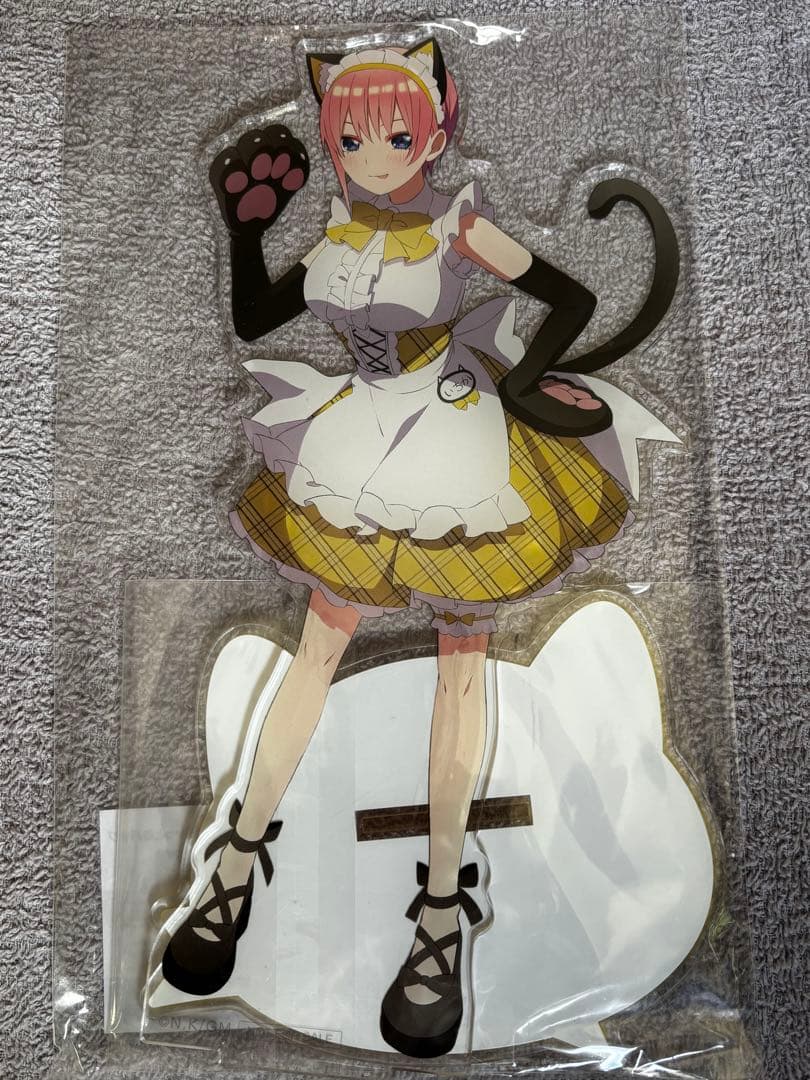 五等分の花嫁　猫耳一花二乃三玖四葉五月　ビッグアクスタ&アクリルパネル