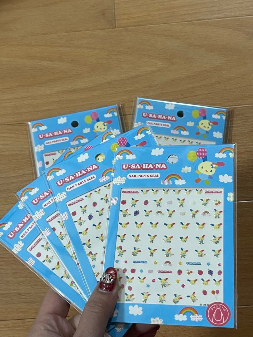 U-SAHANA ネイルパーツシール 4枚セット