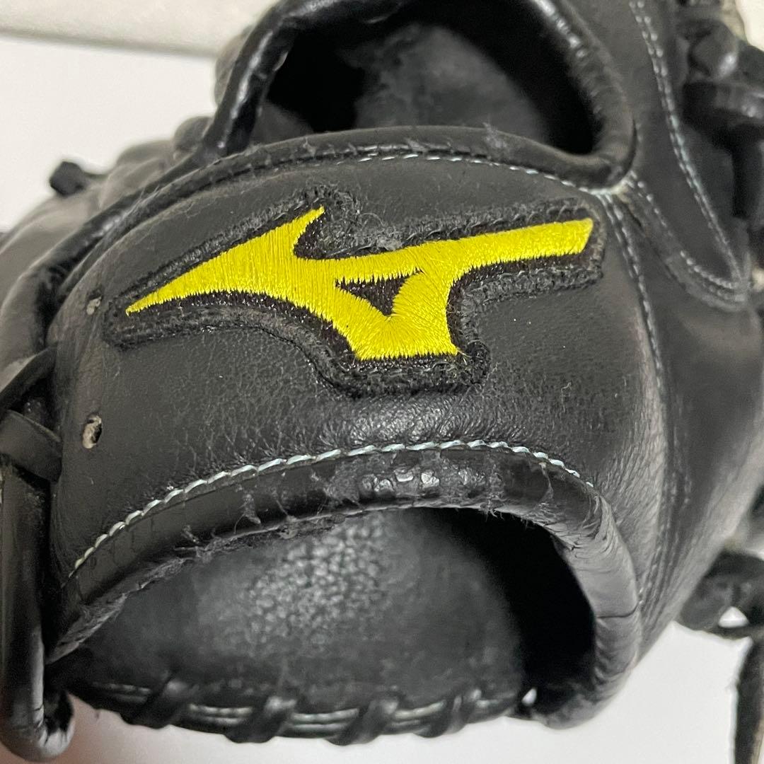 【激レア】 MIZUNO ワールドウィン 軟式グローブ ブラック オイル付き