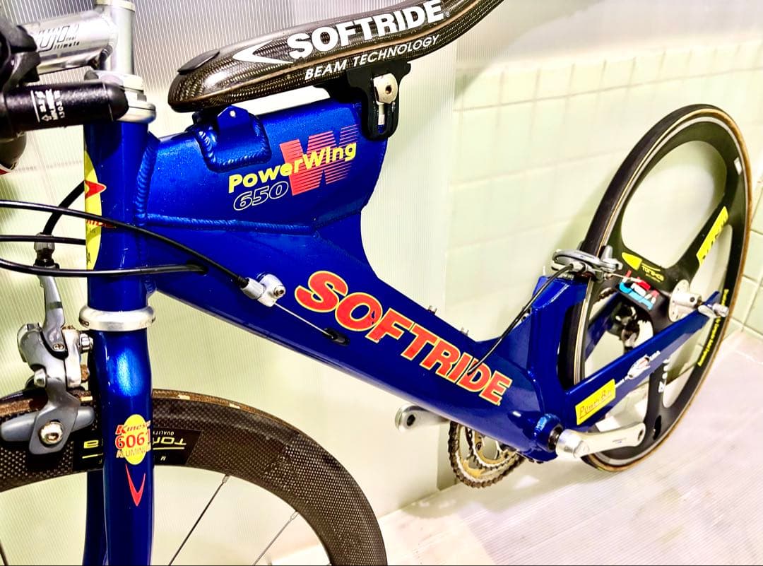 SOFTRIDE PowerWing 650ホイール以外のフレームセットとパーツ