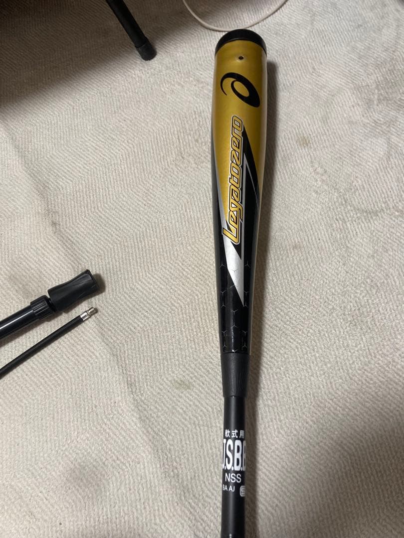 Legato Zero 軟式バット 84cm 空気入れ付き