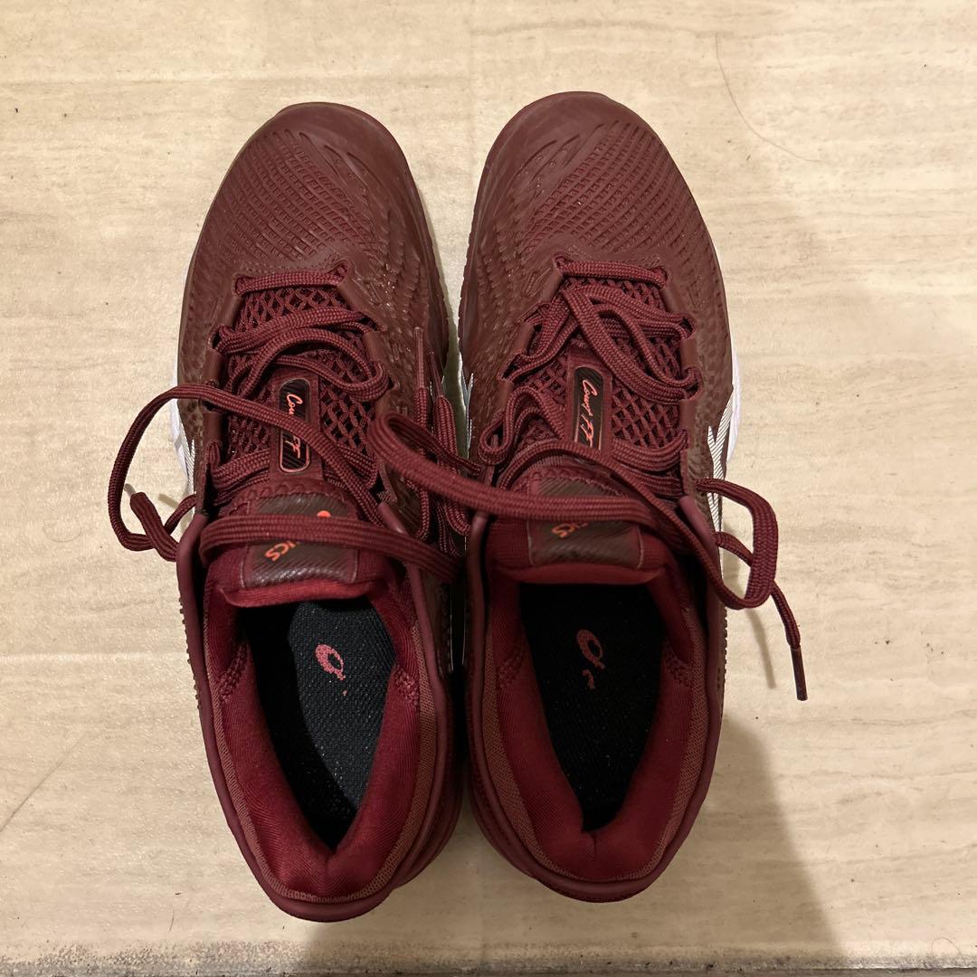 asics court ff テニスシューズ 25