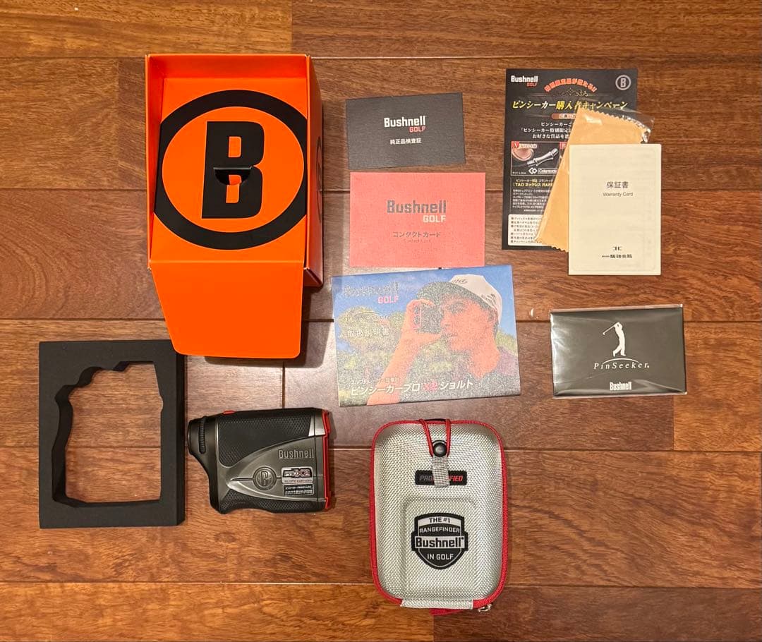 Bushnell ブッシュネル　PRO X2 ゴルフ用距離計　ピント調節故障あり