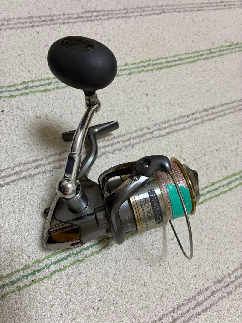 シマノ　TWIN POWER 8000HGスピニングリール