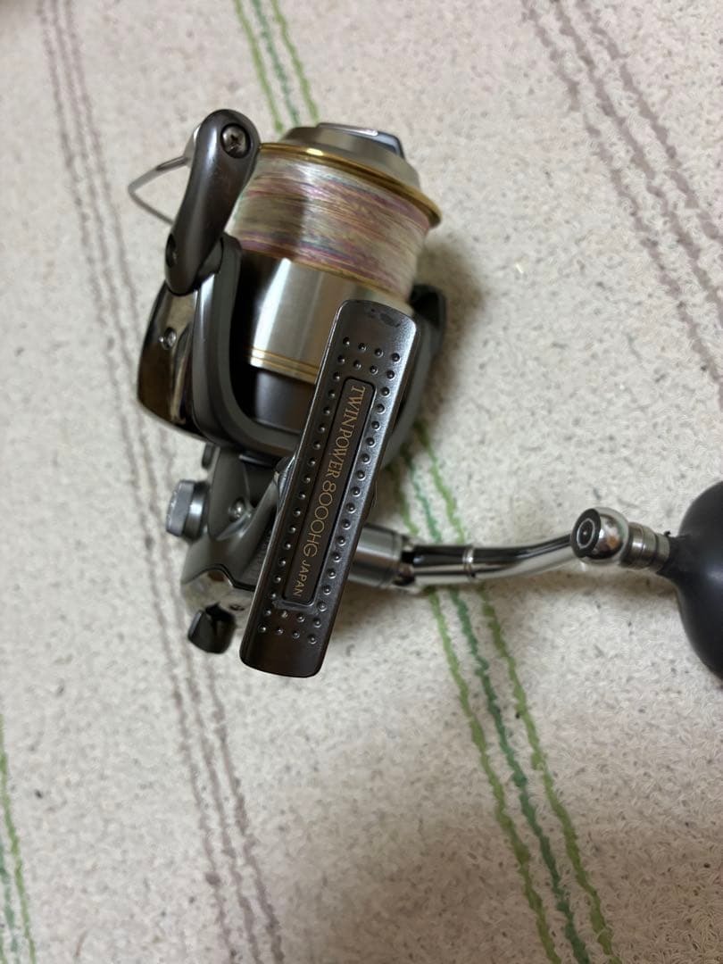 シマノ　TWIN POWER 8000HGスピニングリール