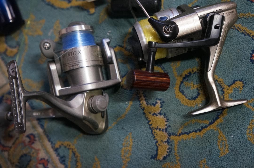 スピニングリール10点　リョービ　ダイワ　シマノ等　中古