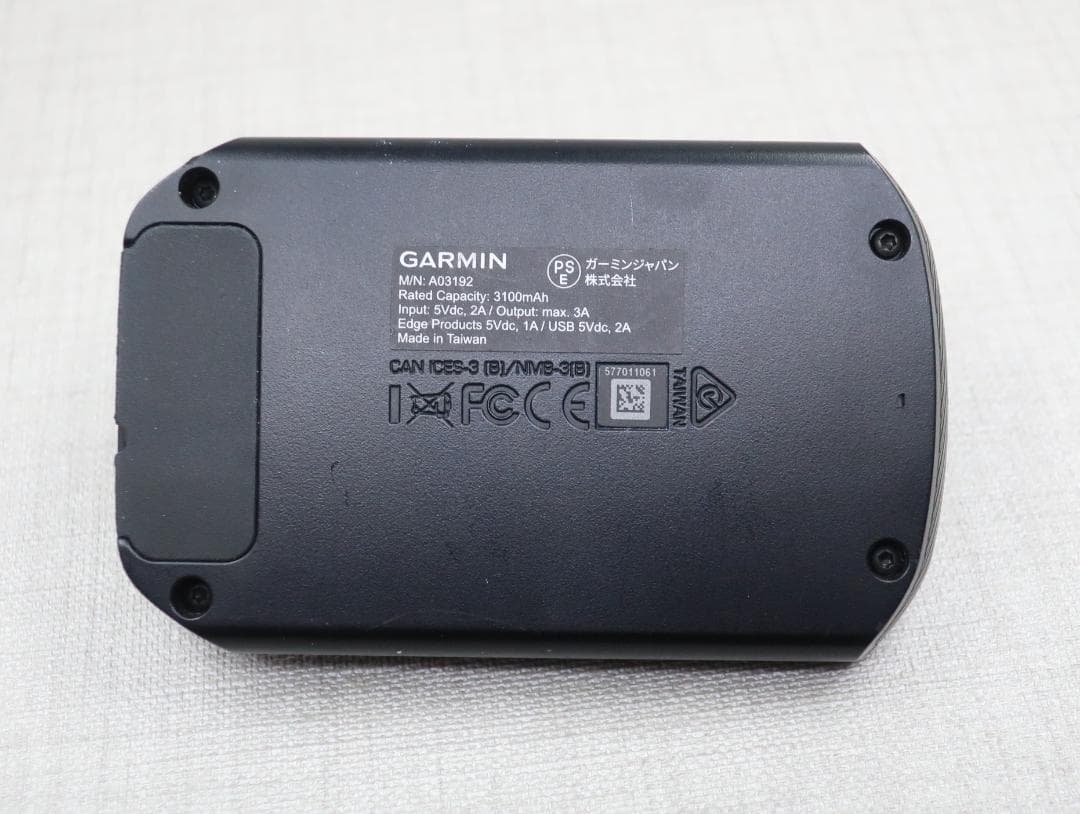 GARMIN　拡張バッテリーパック+レックマウント　セット