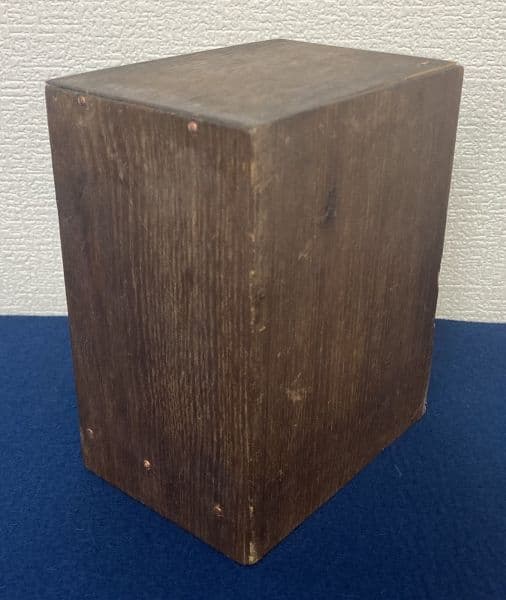 百人一首 かるた 木箱付き：古玩具