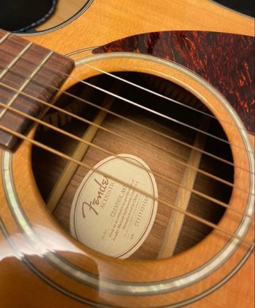 fender cd230sce アコースティックギター　エレアコ