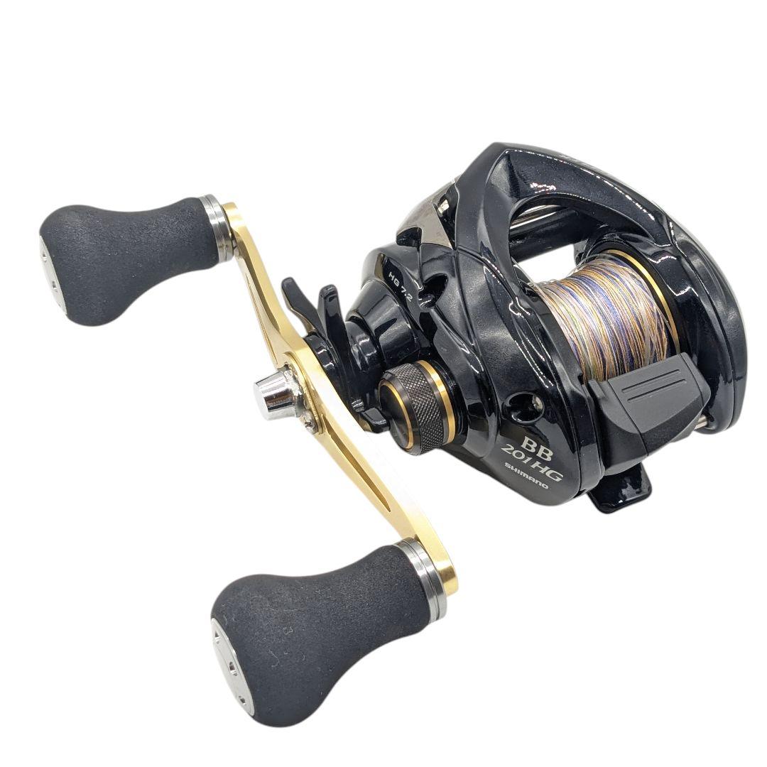 美品 SHIMANO GRAPPLER BB 201HG ベイトリール 左巻き