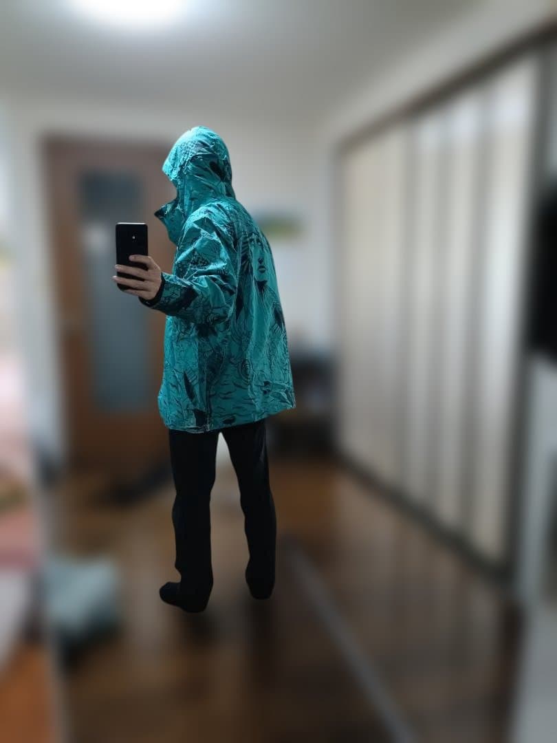 QUIKSILVER スノーボードジャケット 水色 L