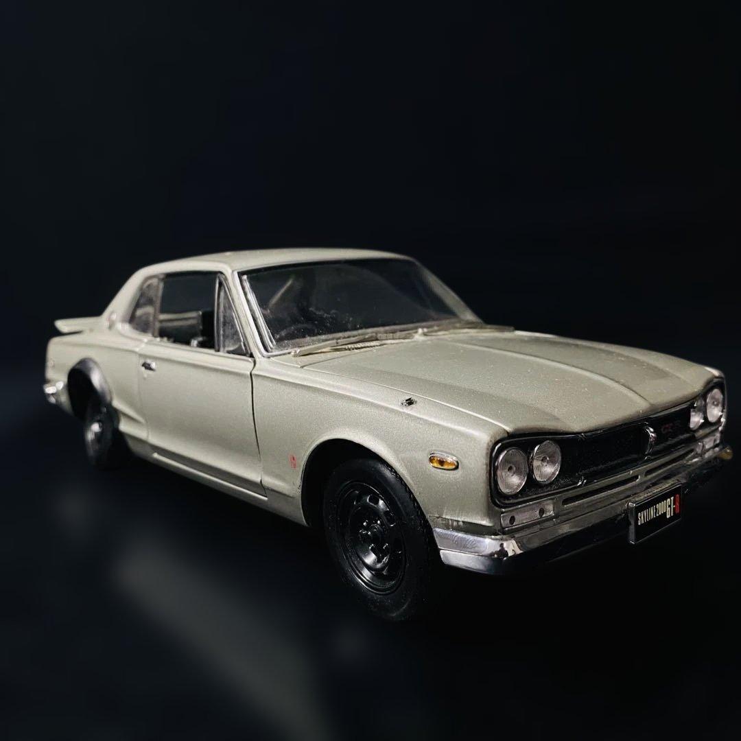 京商 1/18 日産フェアレディ240ZGマルーン スカイライン2000GT-R