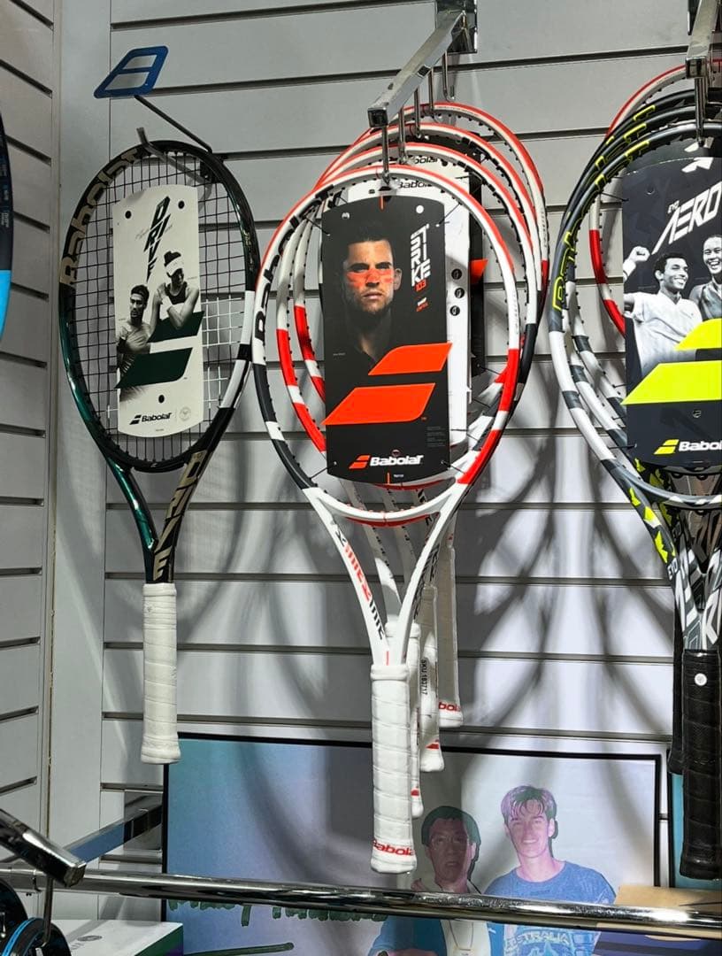 Babolat ピュアストライク 103 グリップ1 ラケットケース付き