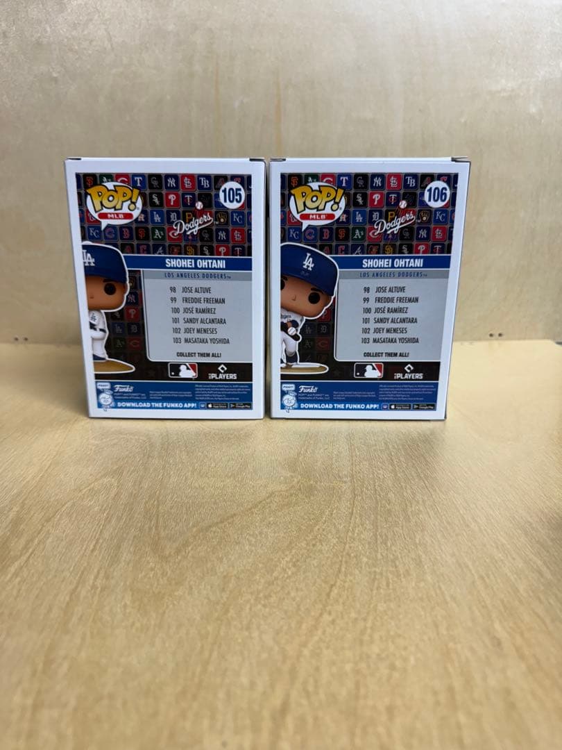 完売　【2体セット】　MLB　ドジャース　大谷翔平　Funko pop 4
