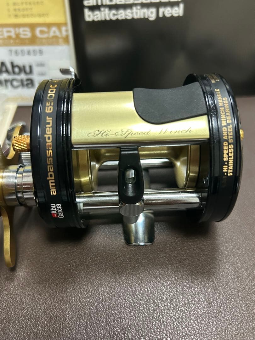 アブガルシア アンバサダー 6500C 箱 付属品付き 極上美品 ビンテージ