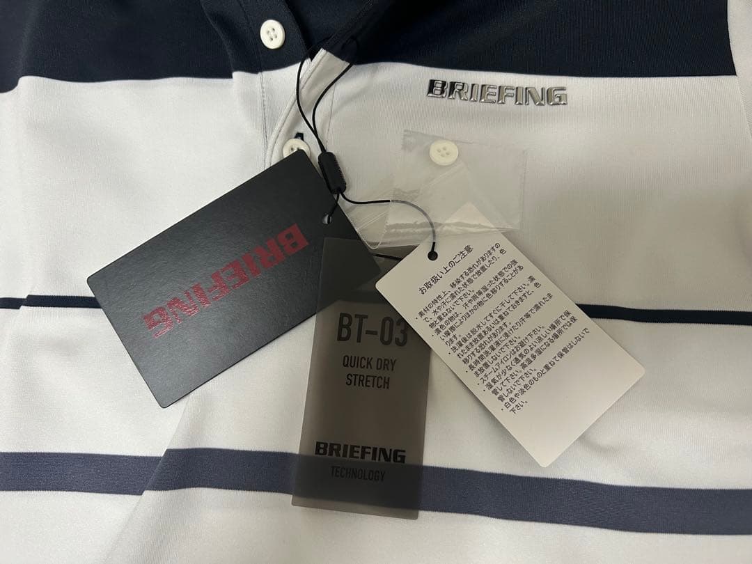未使用 ブリーフィング ポロシャツ BRIEFING サイズS