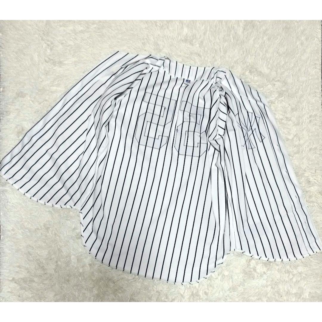 良品　Russell　NYヤンキース　レプリカユニフォーム　100周年　松井秀喜