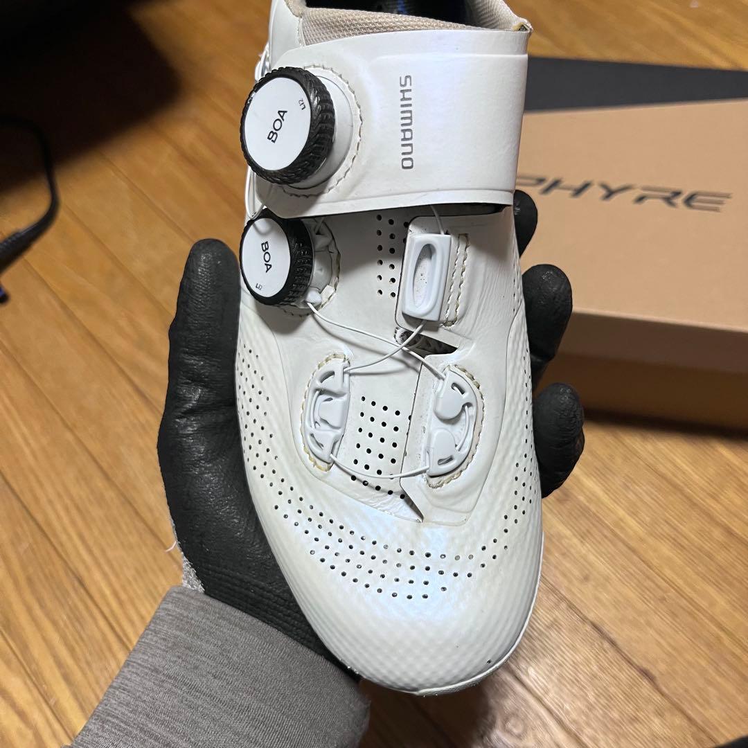 ウェア SHIMANO RC9 S-PHYRE White EU40.5 25.5cm