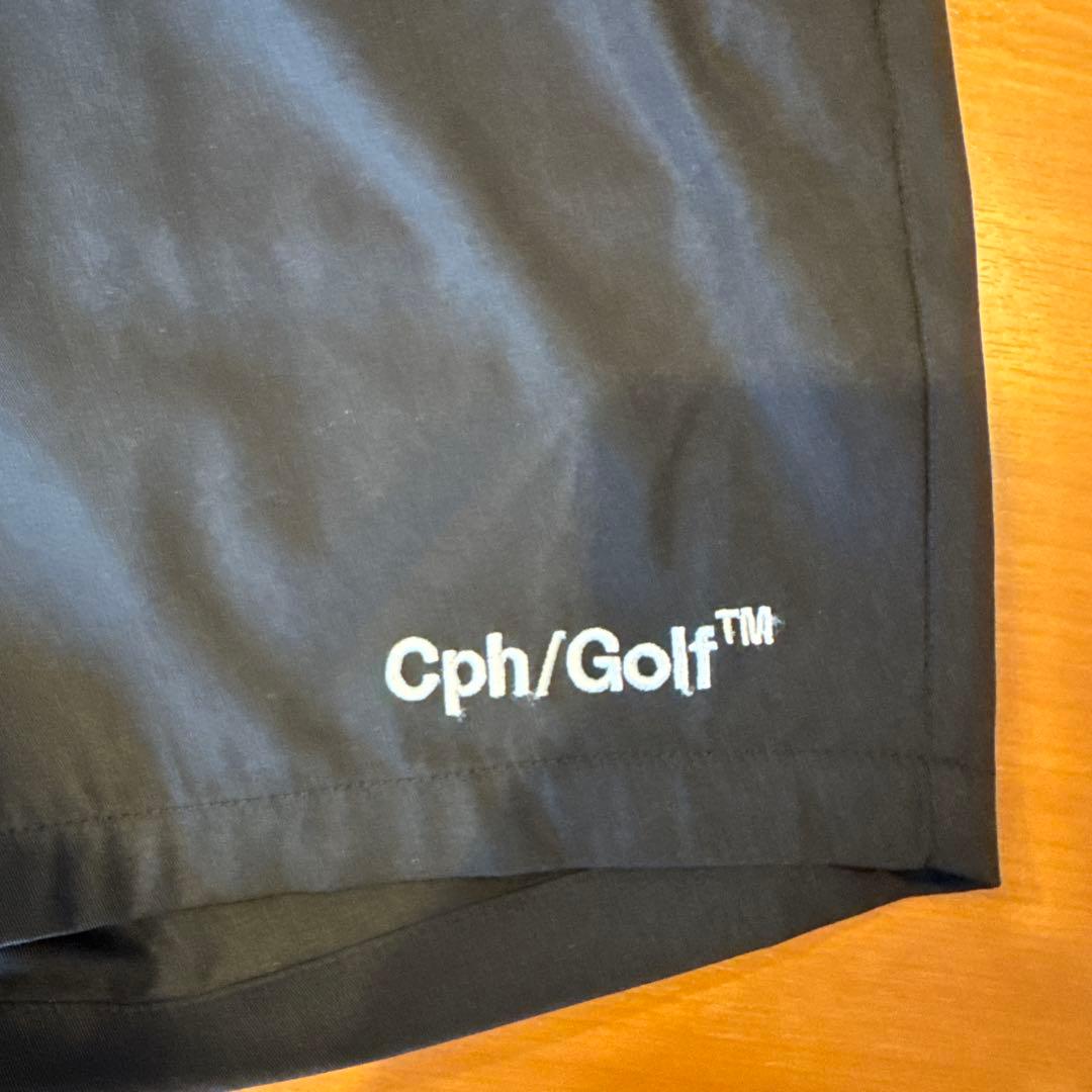 Cph/Golf™ キャプテンズヘルム　ゴルフ ショーツ ハーフパンツ　黒　L