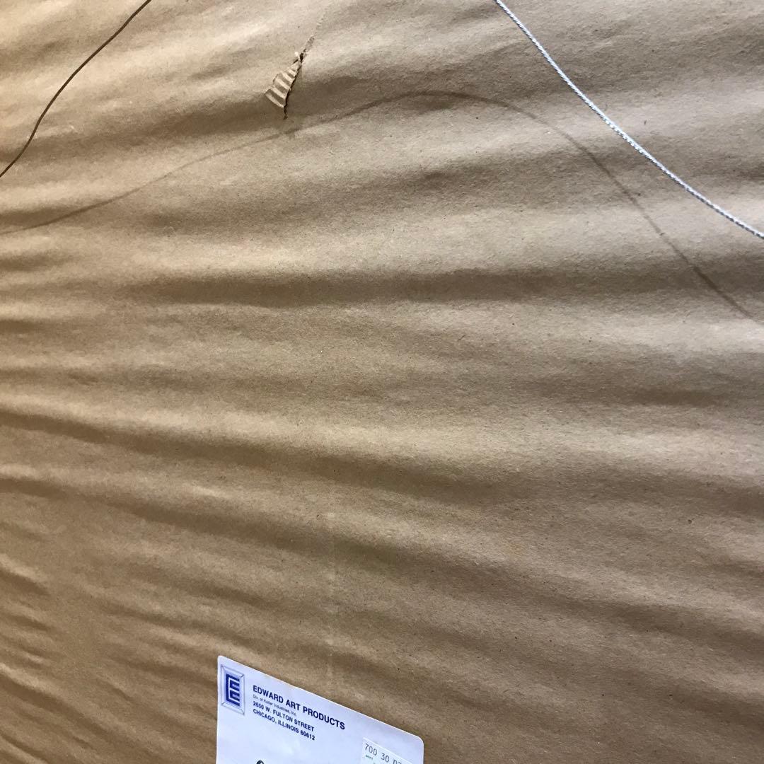 ポーリンカンパネリのポスター額縁入り　アメリカにて購入　中古品　かなり大サイズ