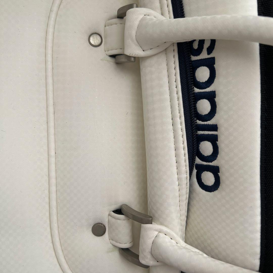 adidas ホワイト ダッフルバッグ 【1949年デザイン】