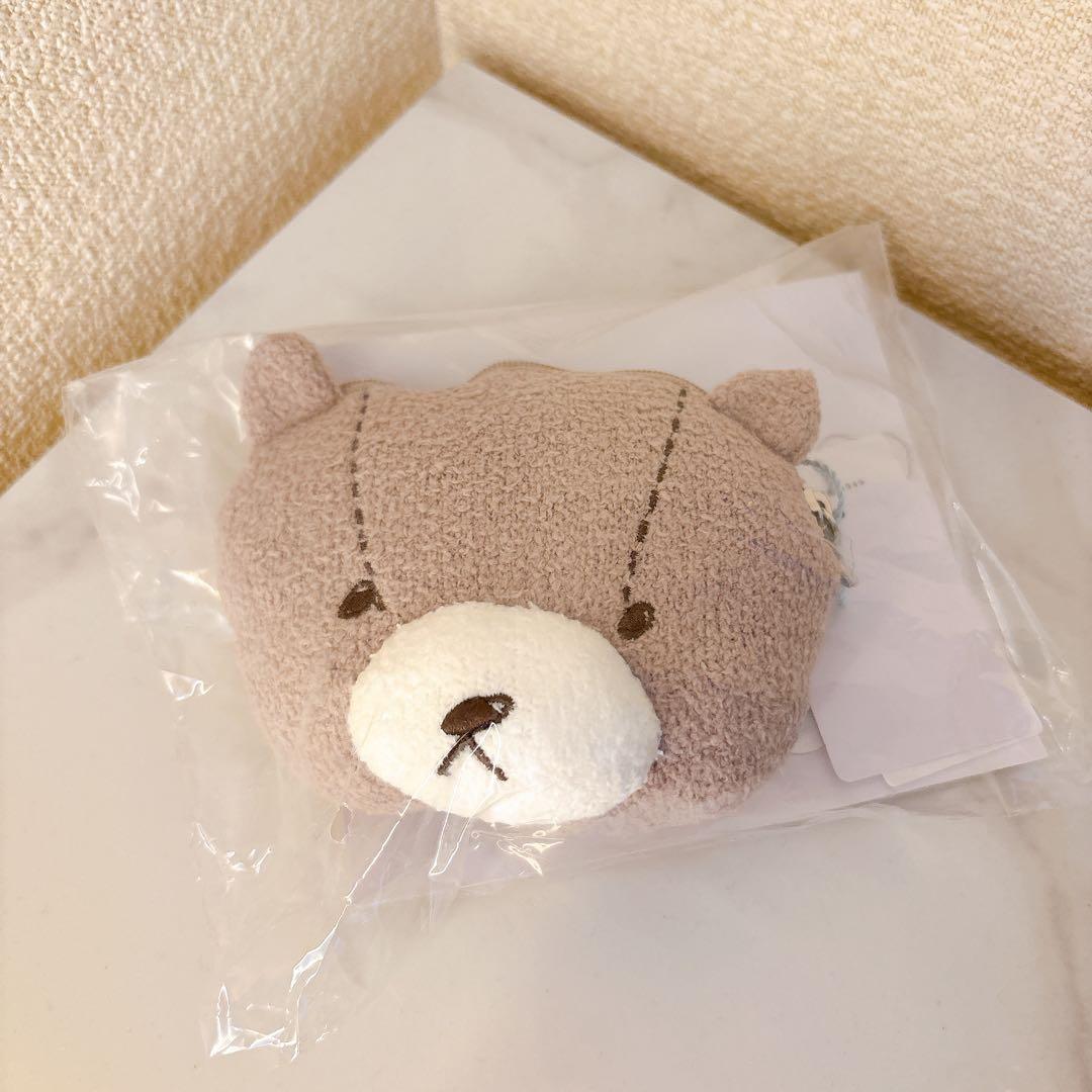 JIN's BEAR POUCH CHARM BTS gelatopiqué