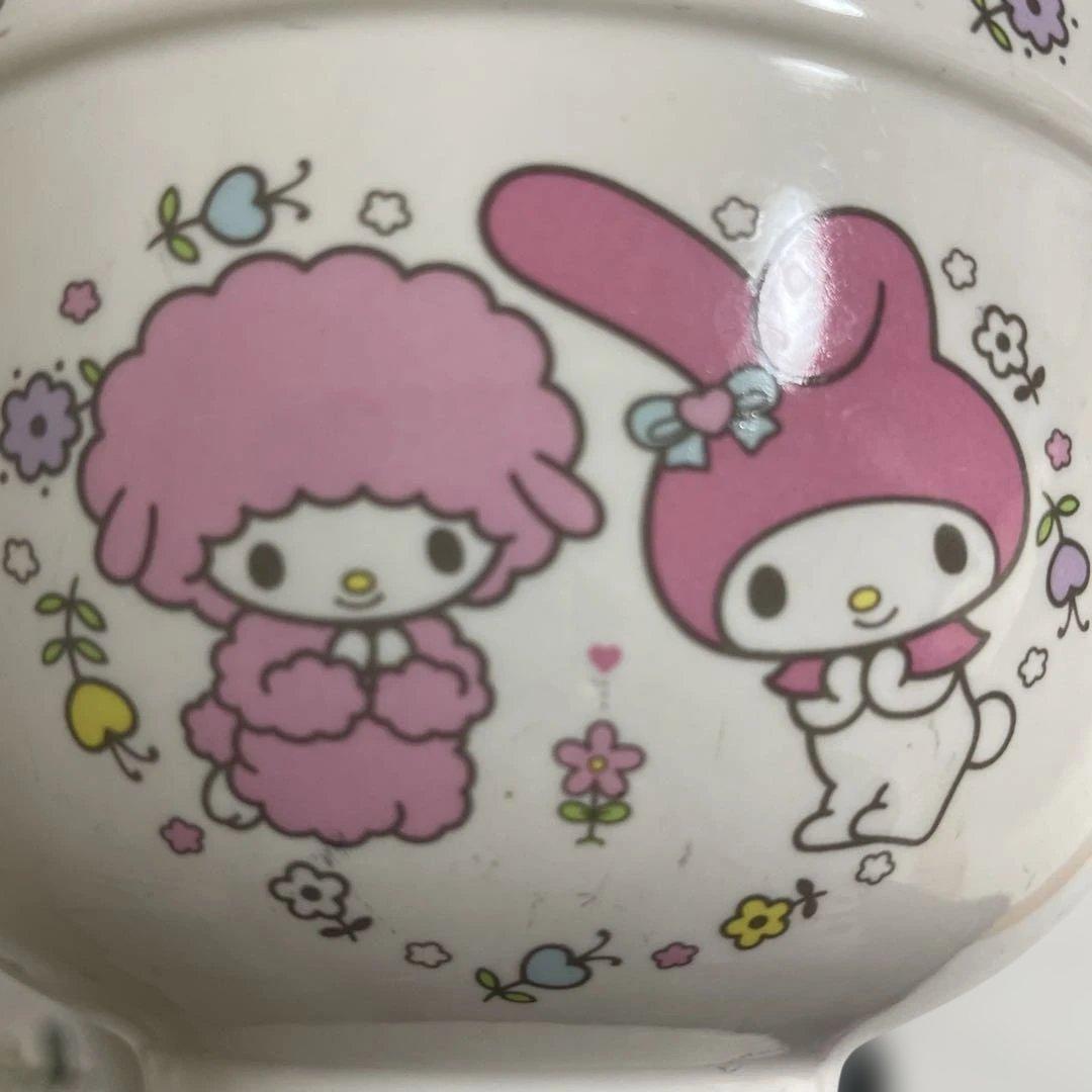 マイメロディフタ付きどんぶり　2005食器　レトロ　レア