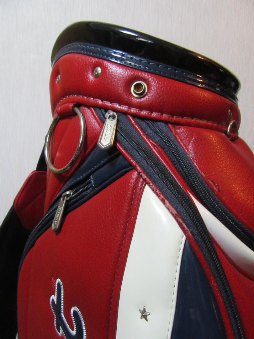 ★☆★Titleist★タイトリスト★ゴルフバック★フードなし★赤★☆★