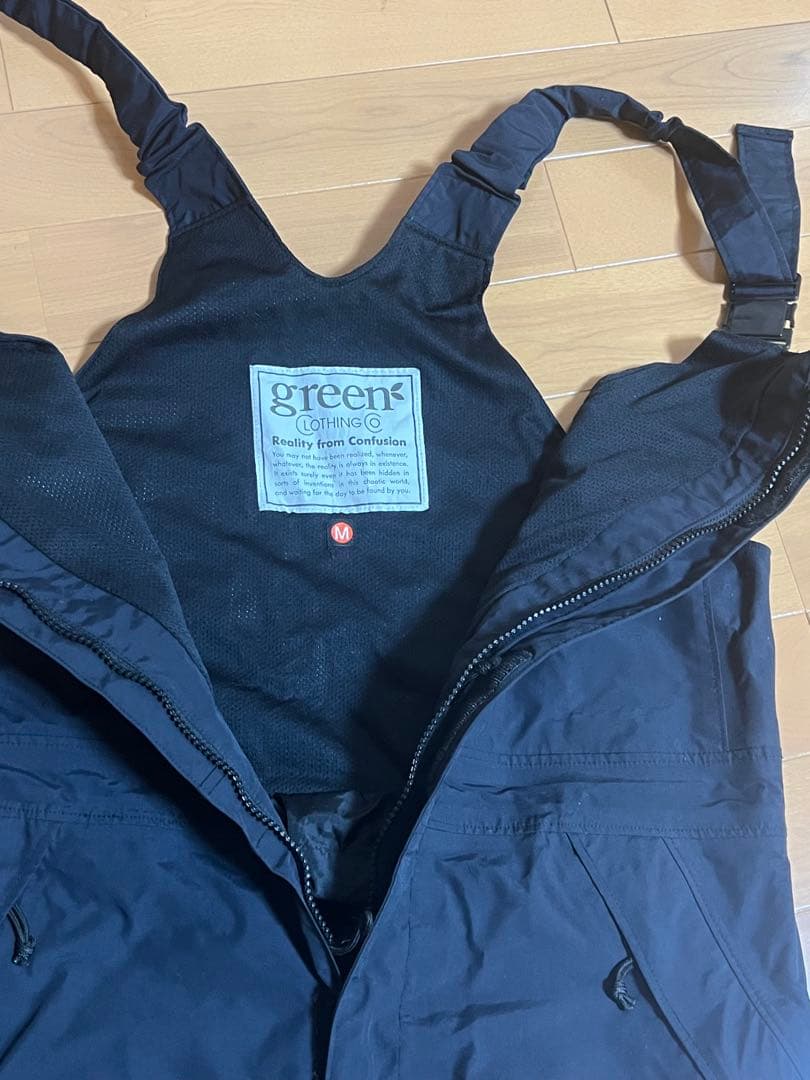 green clothing BIB PANTSグリーンクロージング ビブパンツ