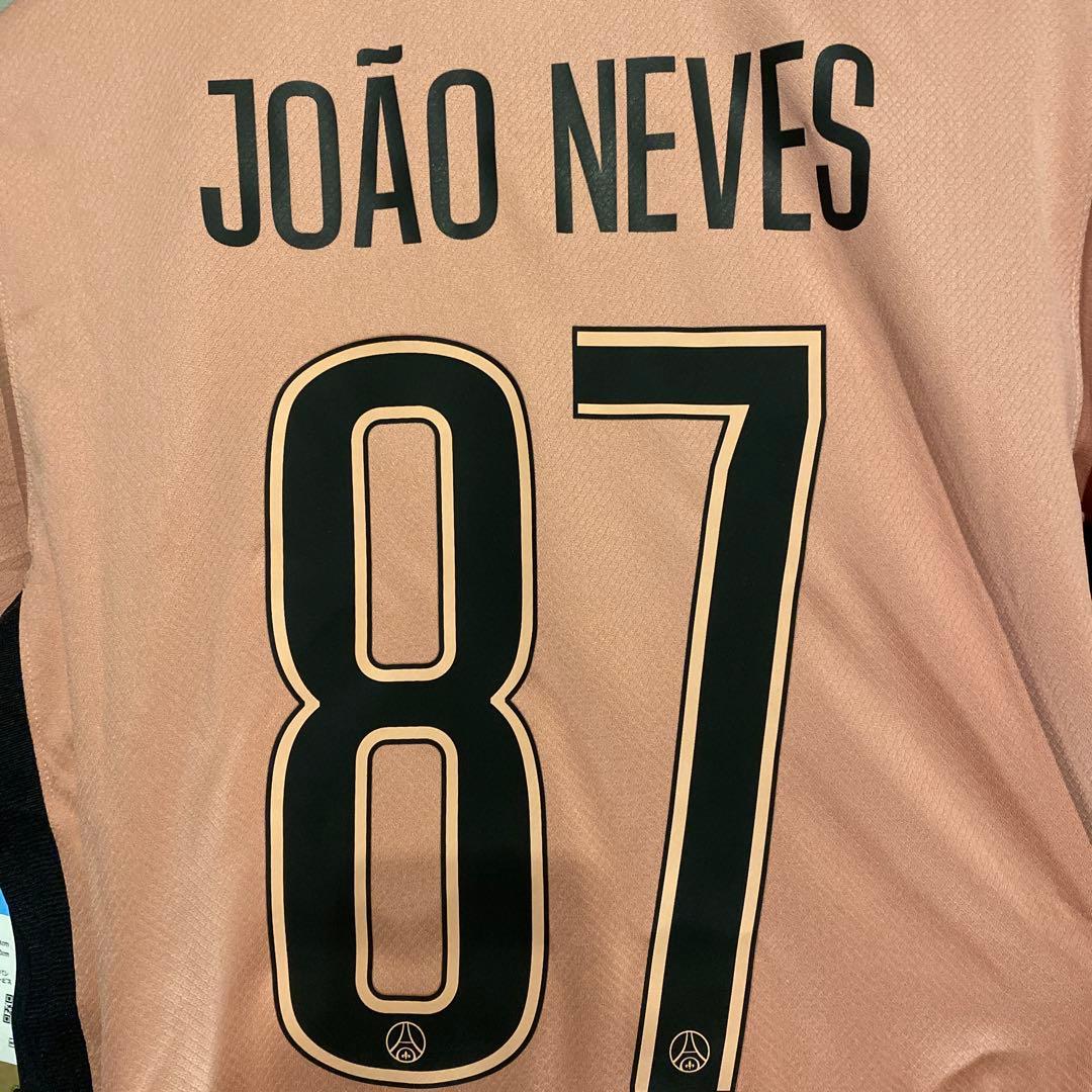 ジョアン・ネベス　パリ・サンジェルマン　PSG　24/25　サード　CL仕様
