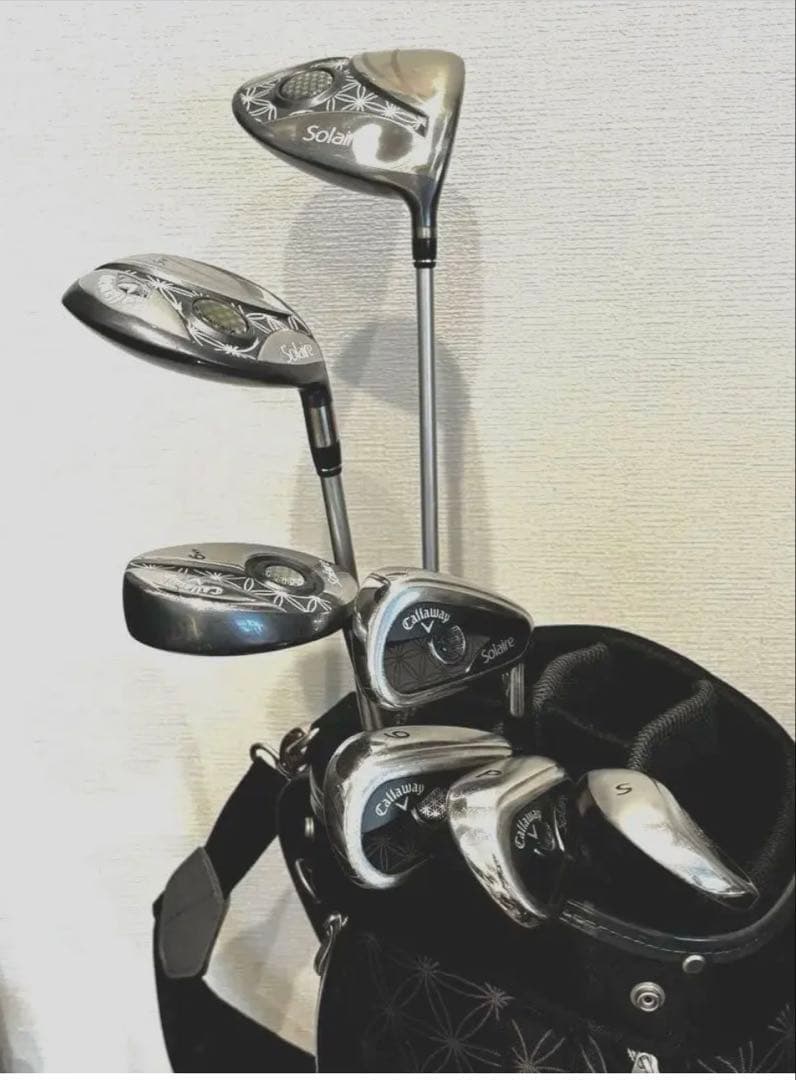 Callaway SOLAIREレディースゴルフクラブ7本セットパター無　初心者