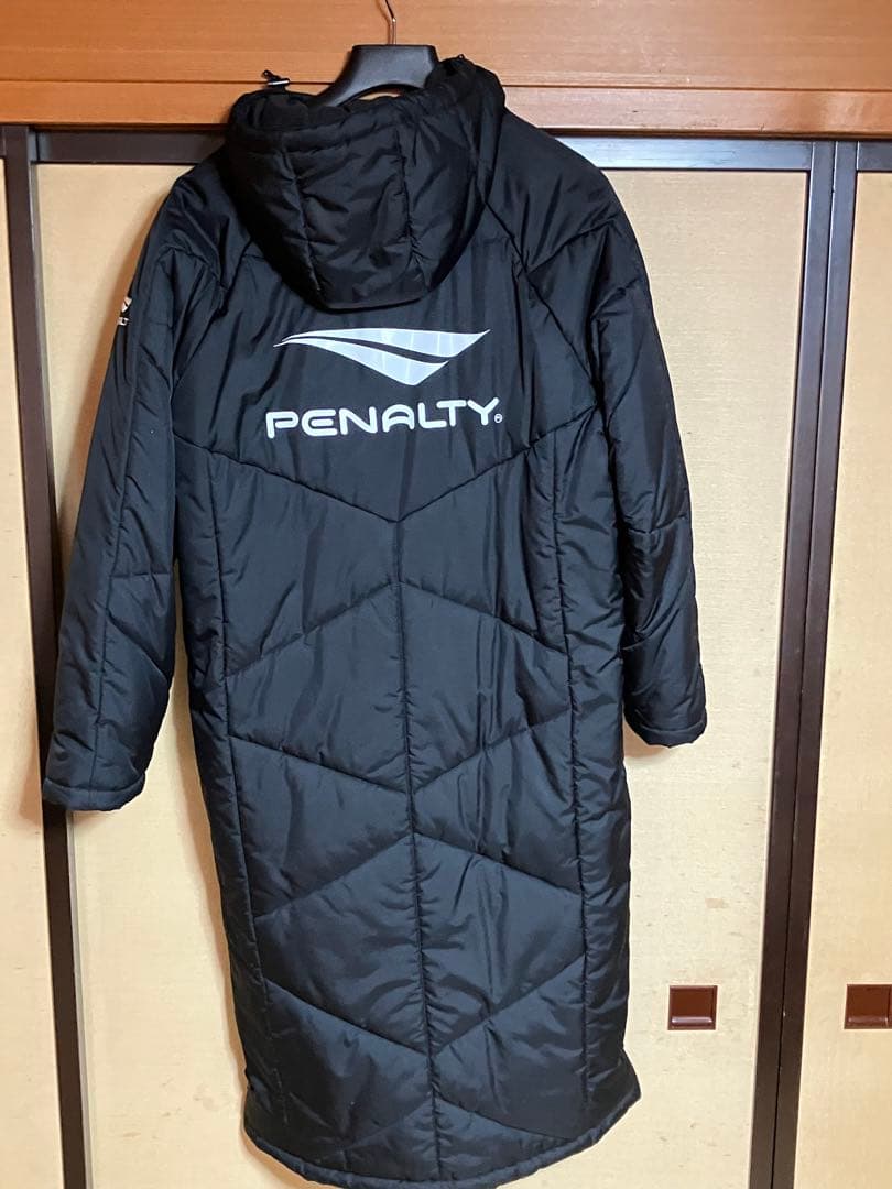 ペナルティ　ベンチコート　黒