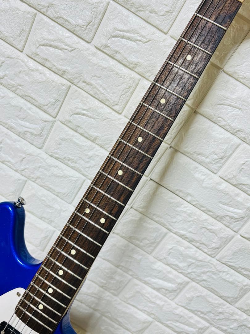 Squier Fender Sonic Mustang メタリックブルー