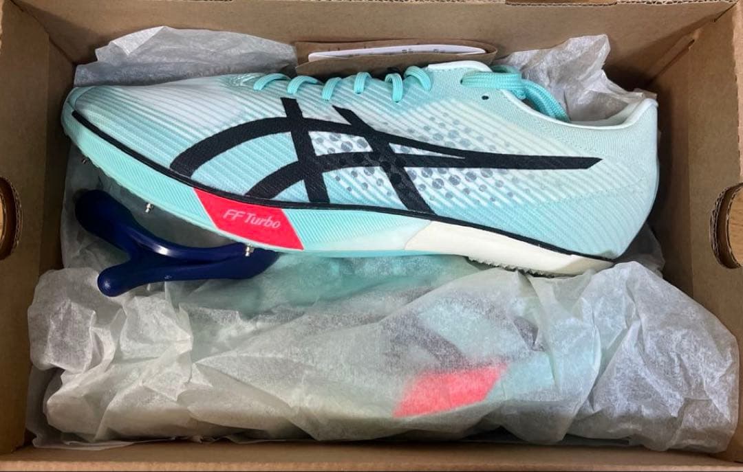 スパイク・シューズ asics SPEED SP Mint/Black 26.0cm