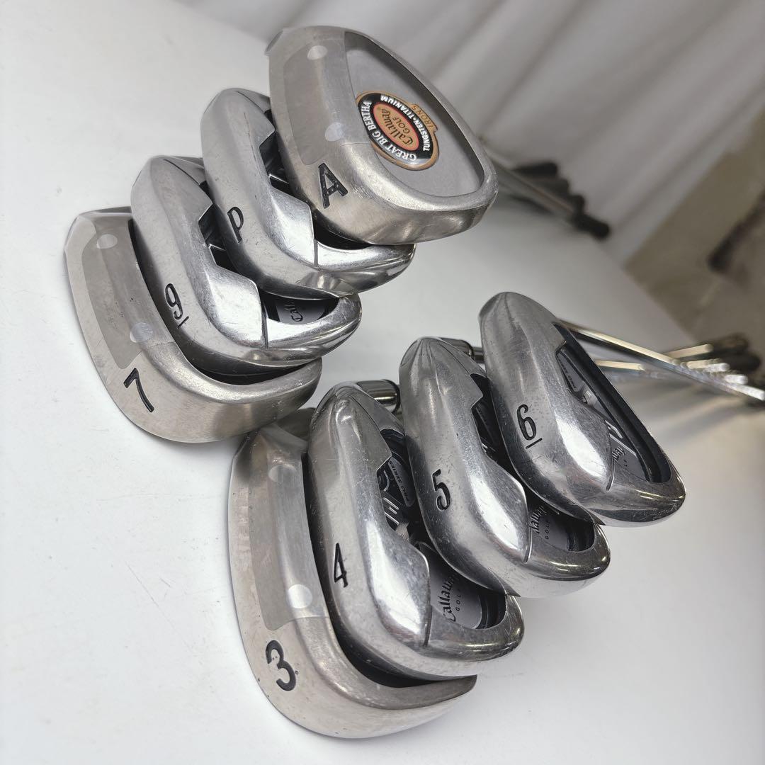 【激安‼️】Callaway ゴルフクラブセット 男性右利 キャディバッグ付き