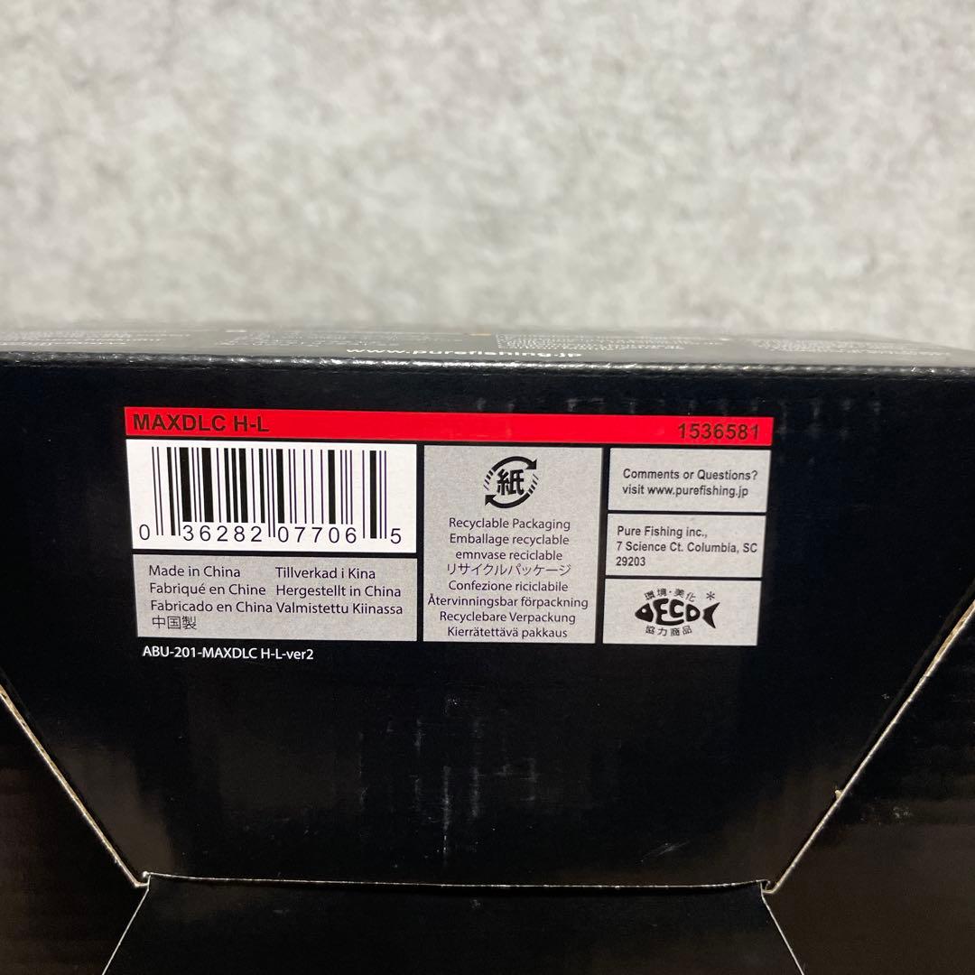 AbuGarcia MAX DLC H-L 左巻き ハイギヤモデル