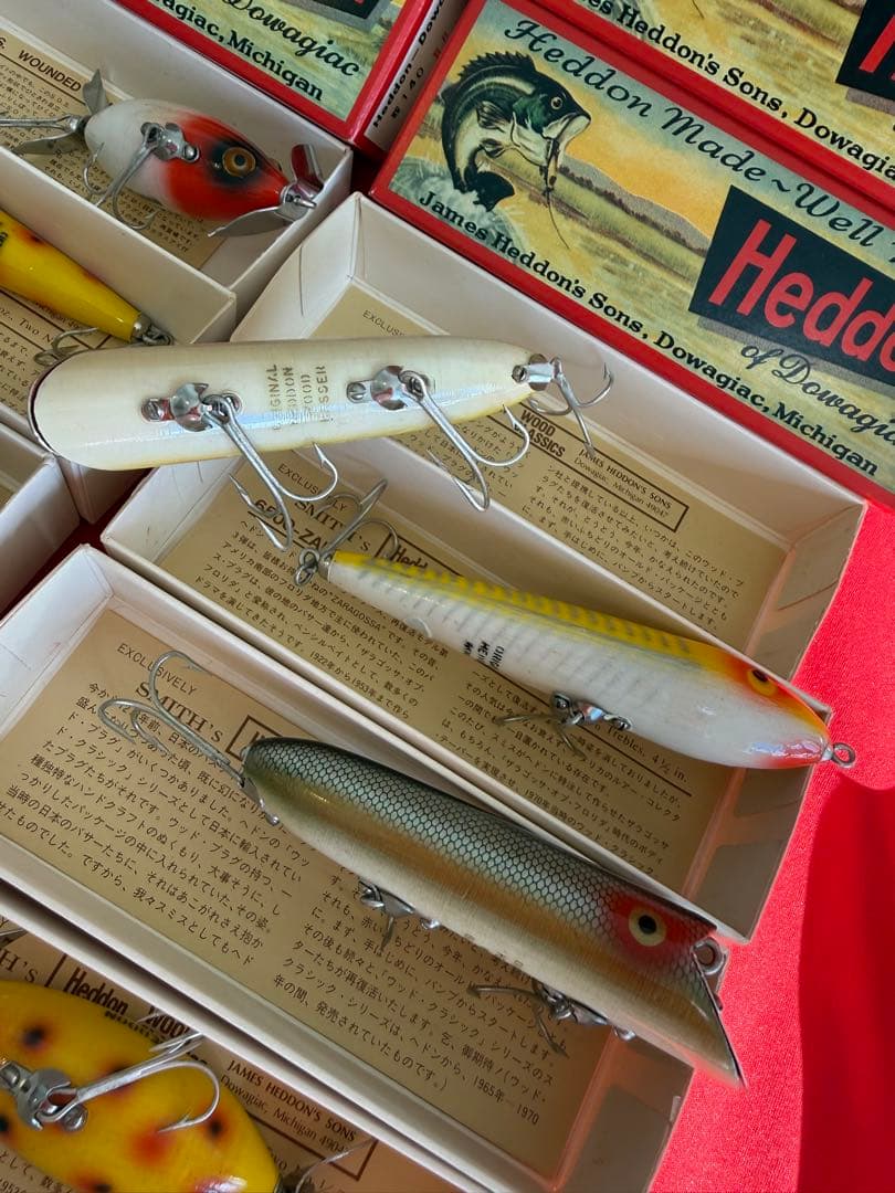 ニ*ん様 オールドヘドン ★☆ スミス ウッド ヘドン HEDDON ルアー 釣