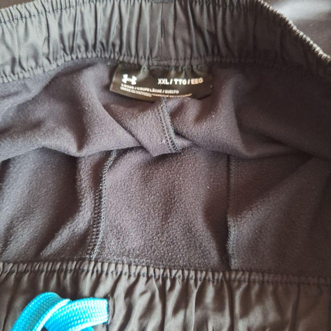 Under Armour ジャージ上下セット ブラック. XL XXL