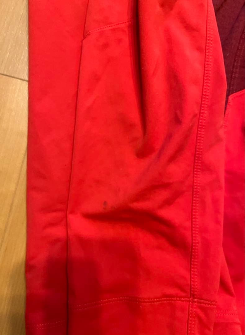 patagonia パッションレッド ソフトシェル ウインドシールドジャケット