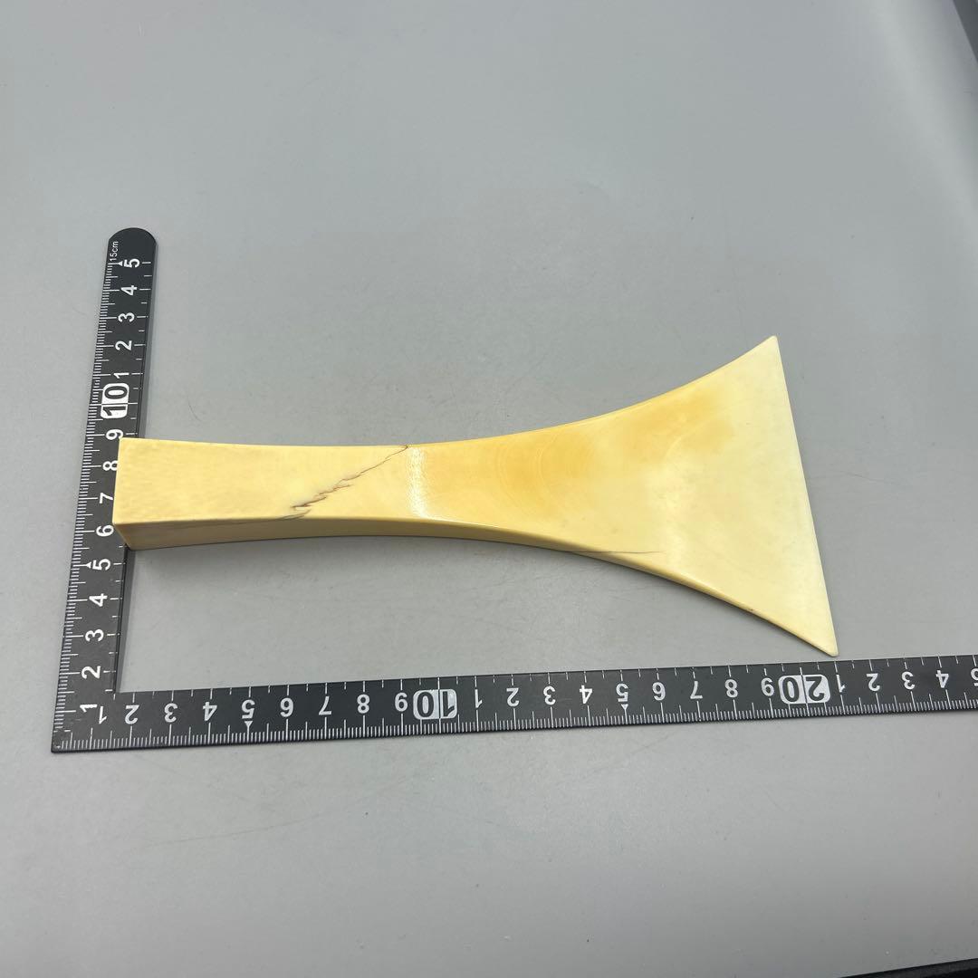 255ヴィンテージ　天然素材　三味線バチ 重約114g