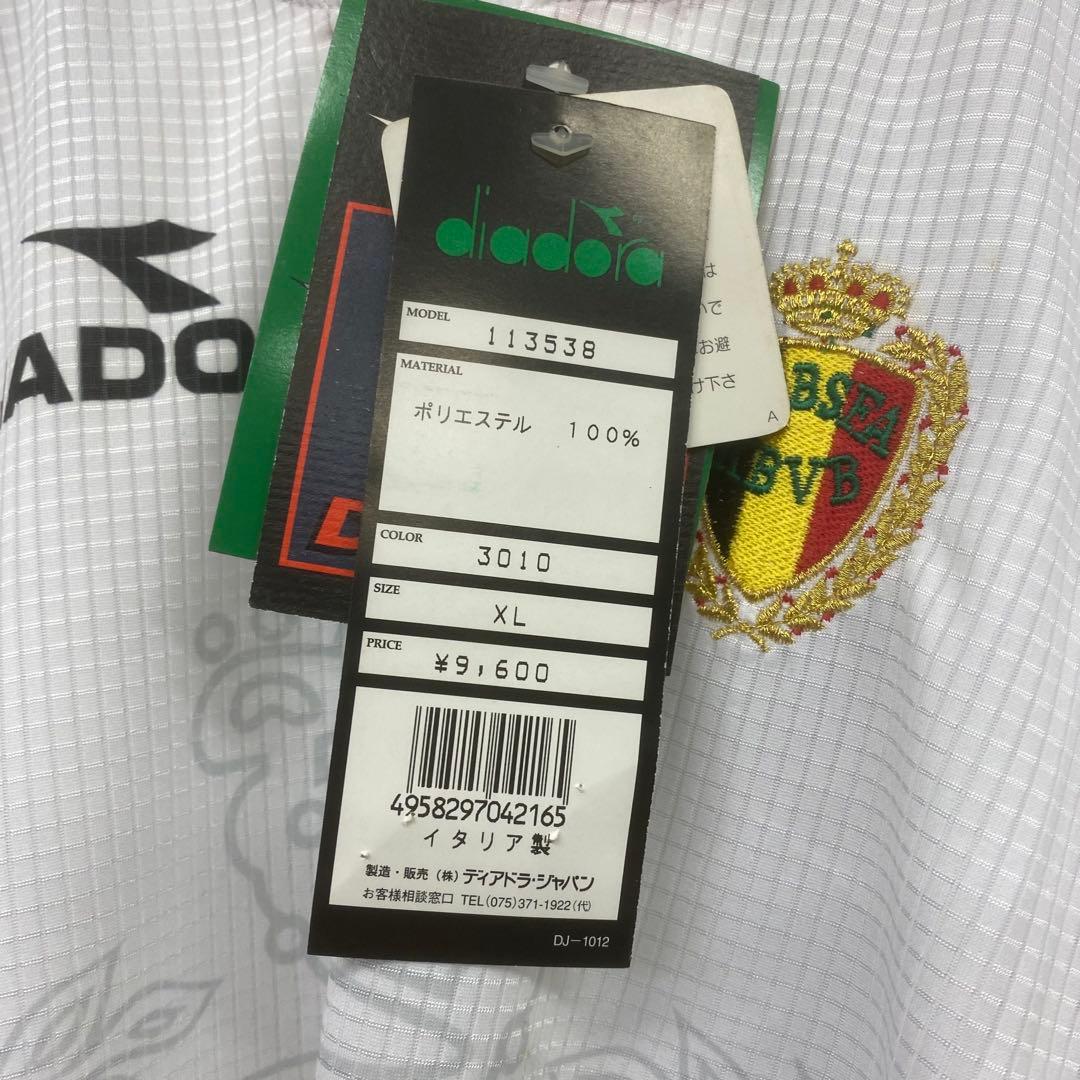【新品】diadora ベルギー代表 ユニフォーム ゲームシャツ 1998年