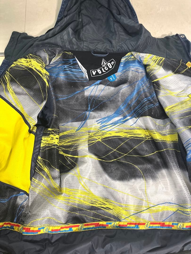 超レア！　VOLCOM スノーボードウェア　リアルデニム　上下セットアップ