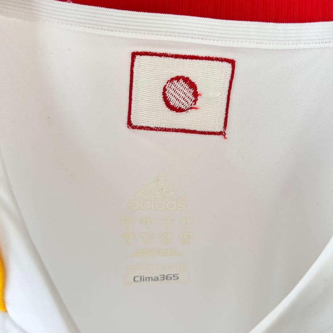 入手困難 レア 日本代表　08　アウェイ(白)　半袖　adidas製