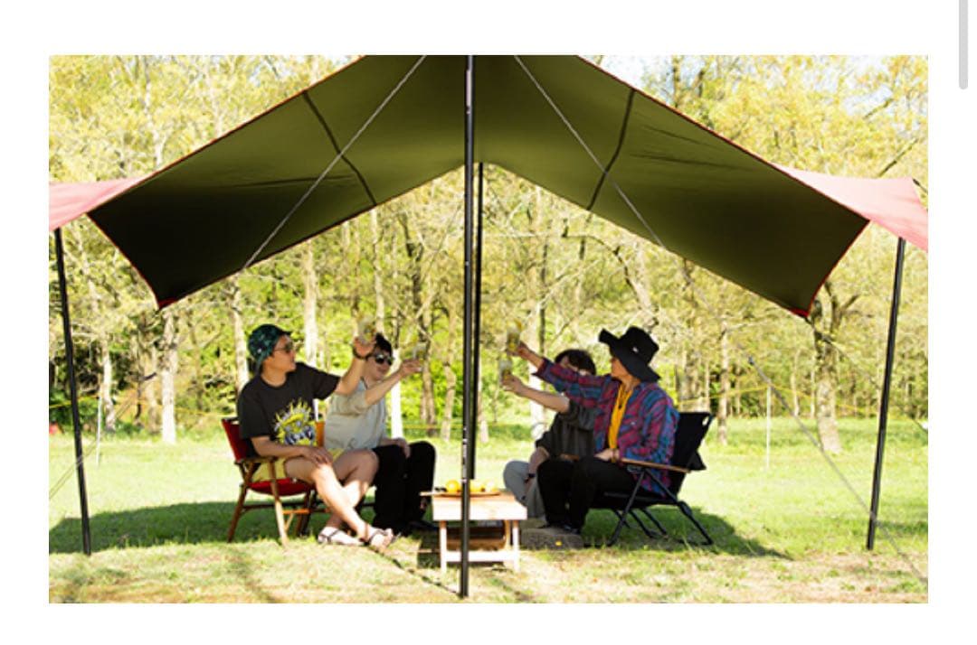 ※週末限定大幅値下げ！【新品】ヒルズフィールド THE TARP レッド